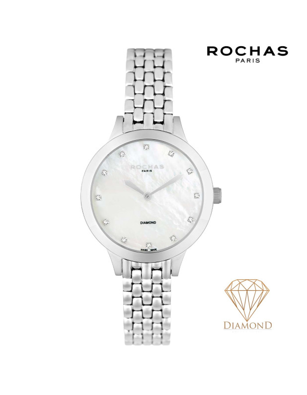 ROCHAS Ladies Diamond Watch